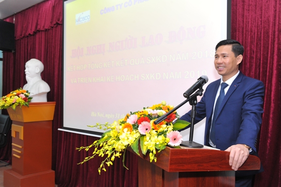 Công ty Cổ phần Hacisco đã tổ chức Hội nghị Người lao động kết hợp tổng kết tình hình sản xuất kinh doanh của Công ty năm 2018 và triển khai kế hoạch sản xuất kinh doanh năm 2019